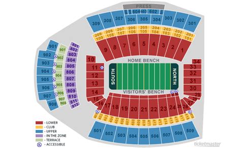 Williams Brice Stadium Columbia Tickets Schedule Seating Chart