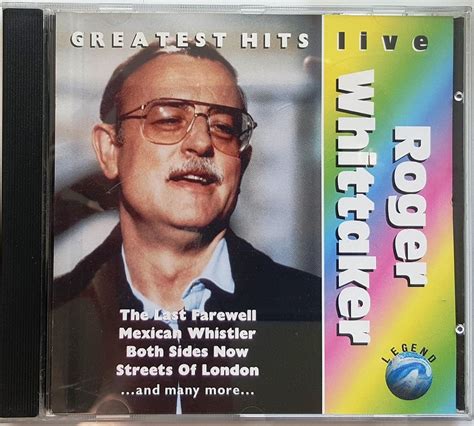 Greatest Hits Live Roger Whittaker Amazones Cds Y Vinilos