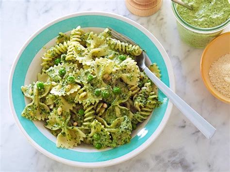Parmesan crusted chicken saladshow sweet it is. Pasta, Pesto, and Peas Recipe | Ina Garten | Food Network
