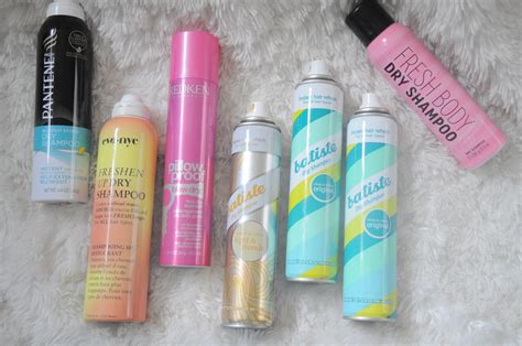 Dry Shampoo Review Of Some Of The Most Popular Brands
