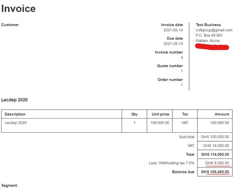 Sales Invoice Tab Invoice Total Should Be Gross Invoice Amount