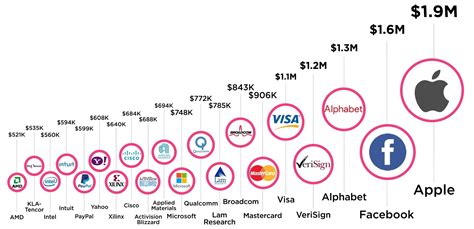 Infographic The Top 20 Tech Companies By Revenue Per Employee 20740 Hot Sex Picture