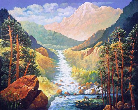 Colorado Spring Painting By Donn Kay Fine Art America