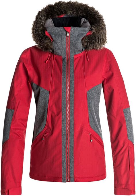 Roxy Atmosphere Snow Jacket For Women Snow Jacket Women L Red