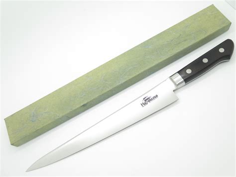 Hayabusa Sujihiki Japanese Seki Japan 106 Blade Aus8 Kitchen Cutlery