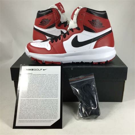 Ebay Sponsored 2017 Air Jordan 1 Golf Cleat Chicago 917717100 Sz 9