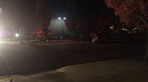 Officials Say Two Taken To Hospital After Car Flips In Terre Haute