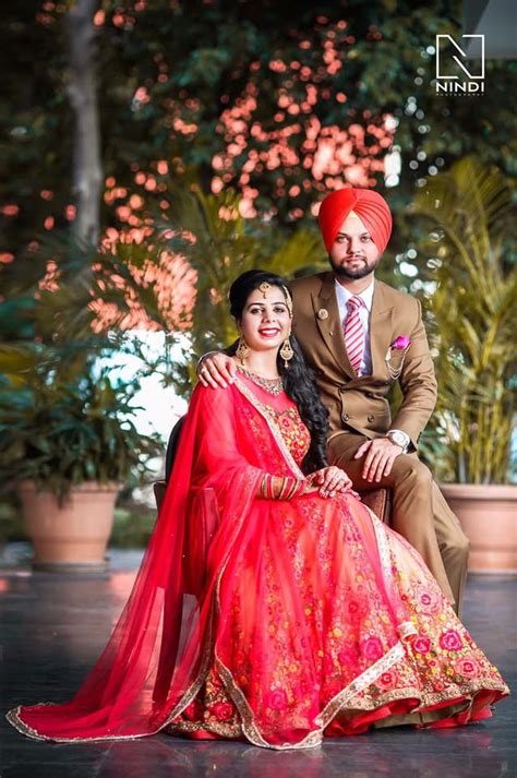 Newly Married Punjabi Couple Pics Punjabi Couples Hd Phone Wallpaper