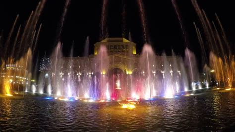 Yerevan Dancing Fountains 4k Youtube