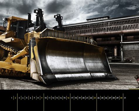 Free Download Cat D11t Heavy Equipment Calendar 1920x1080 For Your