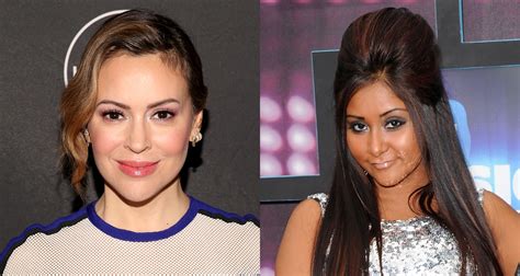 Alyssa Milano Slams Blackface Allegations Says She Was Portraying Snooki From ‘jersey Shore