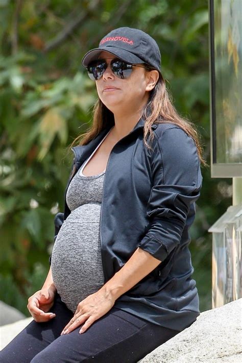 Pregnant Eva Longoria At A Park In Beverly Hills 06162018 Hawtcelebs