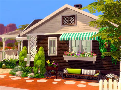 Mint Chocolate House Nocc By Sharon337 At Tsr Sims 4 Updates