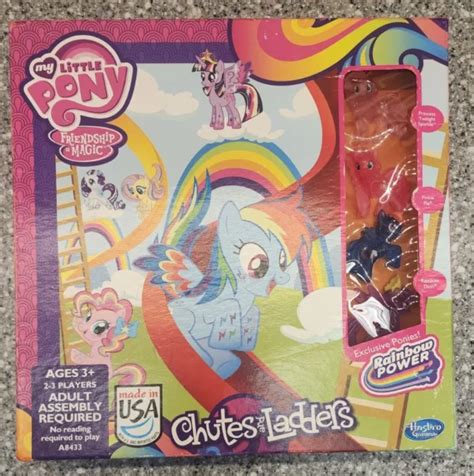 My Little Pony Chutes And Ladders Board Game A8433 Mlp 2014 Hasbro 17