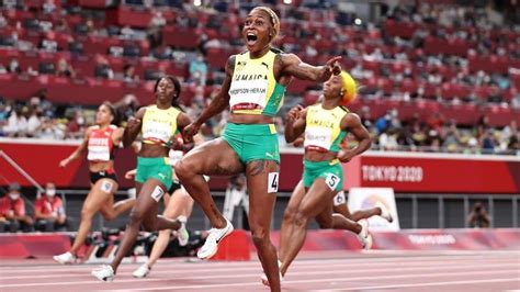2020 Tokyo Olympics Live Updates Elaine Thompson Herah Takes Gold As Jamaica Sweeps Womens 100