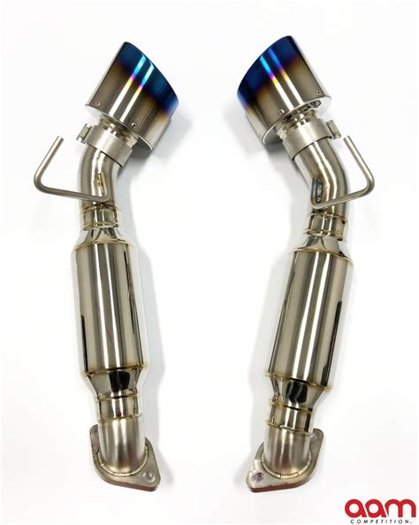 Aam Competition G37 Resonated Short Tail Exhaust W Your Choice Of 5