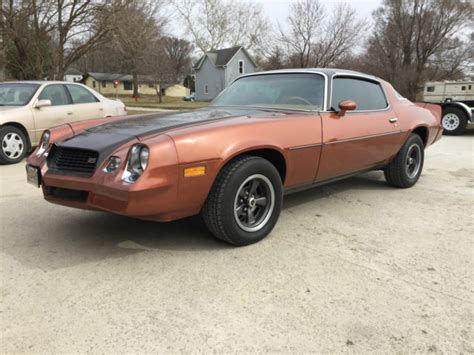 1980 Chevy Camaro Rs Rally Sport Unrestored Survivor Driver Numbers
