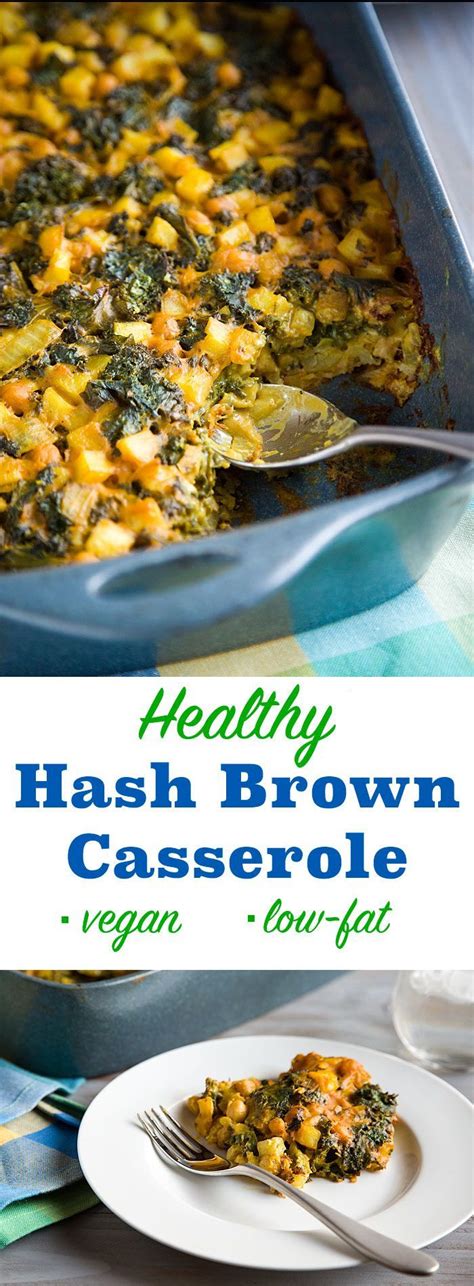 Managing diabetes doesn't mean you need to sacrifice enjoying foods you crave. Healthy Hash Brown Casserole | Recipe | Vegan main dishes, Vegan dishes, Food recipes