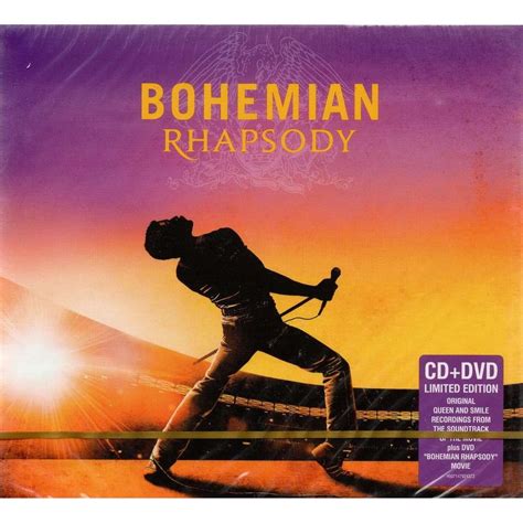 Bohemian Rhapsody The Original Soundtrack By Queen Cd Dvd With
