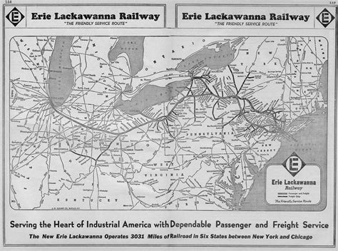 Lackawanna Rail Map