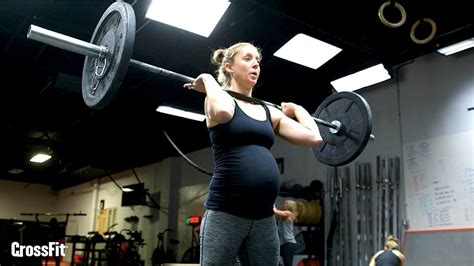 A Crossfit Pregnancy Healthy Mother Healthy Child Youtube