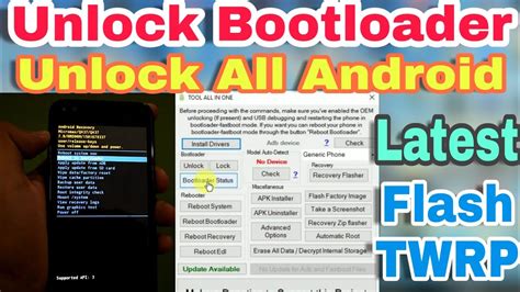 Unlock All Android Bootloader Tool All In One Youtube