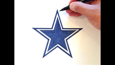 This is cowboys star by cumulus technologies, inc. How to Draw the Dallas Cowboys Star Logo - YouTube