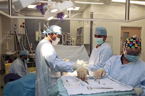 Hernia Operation Stock Image C0044018 Science Photo Library