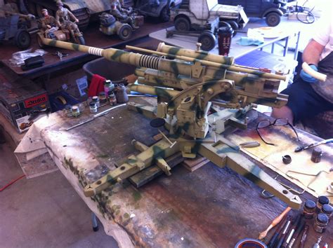 88mm German Flak Gun Project Update Az Joe Heads Blog