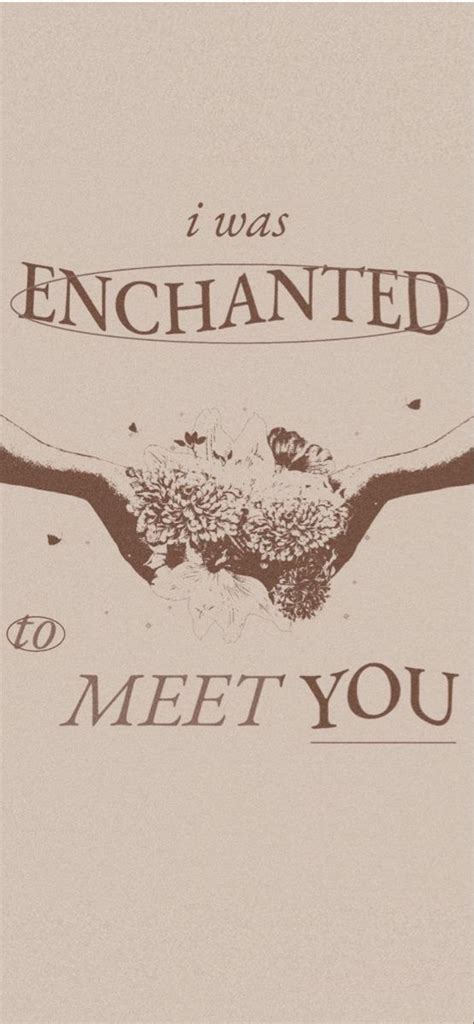 Taylor Swift I Was Enchanted To Meet You Wallpaper Taylor Swift