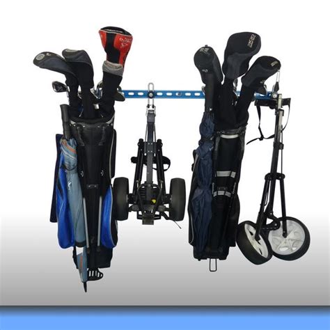 Golf Bag Storage Rack And Golf Club Storage Hooks
