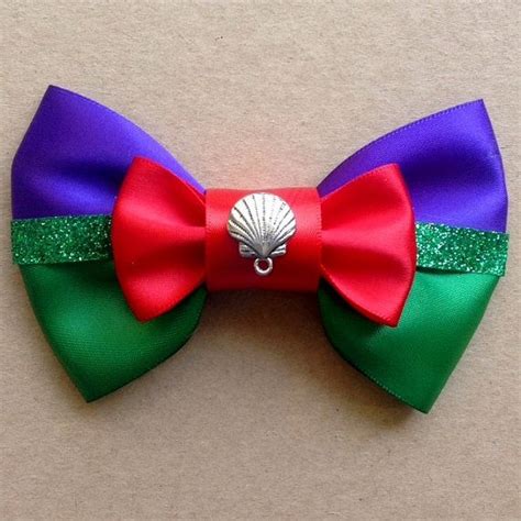 Ariel Inspired Bow Unique Items Products Bows Etsy