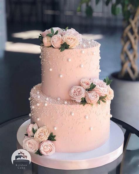 This Beautiful Pink Wedding Cake Is Too Pretty To Eat Pink Wedding