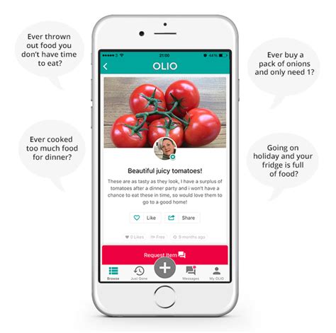 Bring me home is australia's food rescue app. OLIO - The Food Sharing Revolution