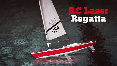 Rc Laser Sailing Regatta Winter Youtube