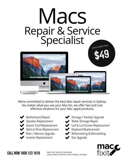 What device do you want us to fix today? 1,080+ Computer Repair Shop Flyer Customizable Design ...