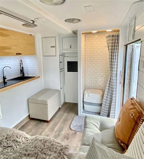 15 Amazing Camper Van With Bathroom Ideas In 2021 Bathroom Layout