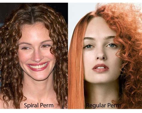 Spiral Perm Vs Regular Perm Spiral Perm Long Hair Long Hair Perm Long Hair Cuts