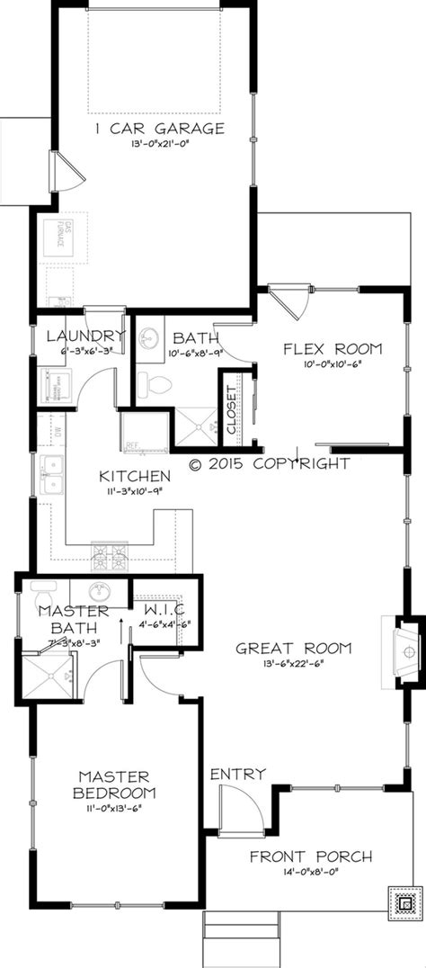 Prairie Style House Plan 2 Beds 2 Baths 1121 Sqft Plan 895 119