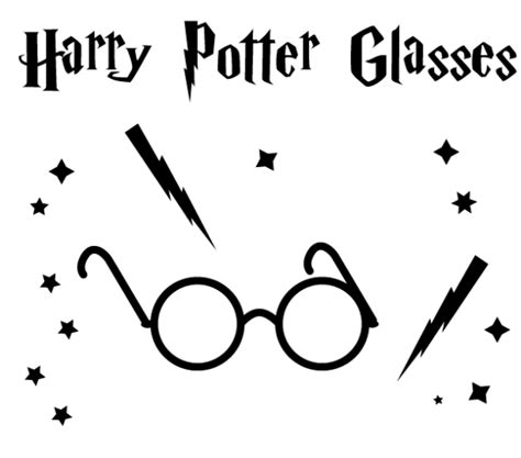 Harry Potter Glasses SVG - Free Harry Potter Glasses SVG Download - svg art