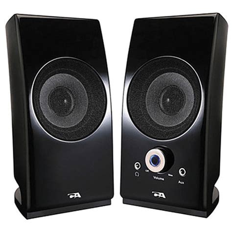 Cyber Acoustics Ca 2022 2 Piece Desktop Speaker System Ca 2022