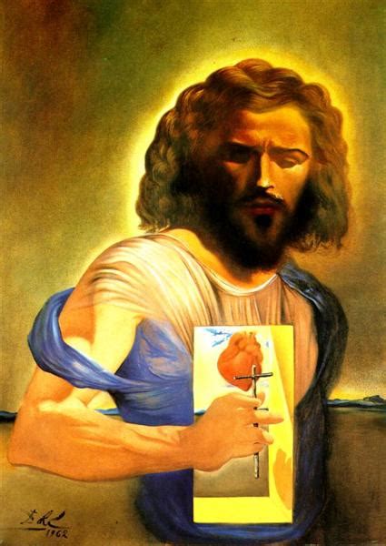 The Sacred Heart Of Jesus 1962 Salvador Dali