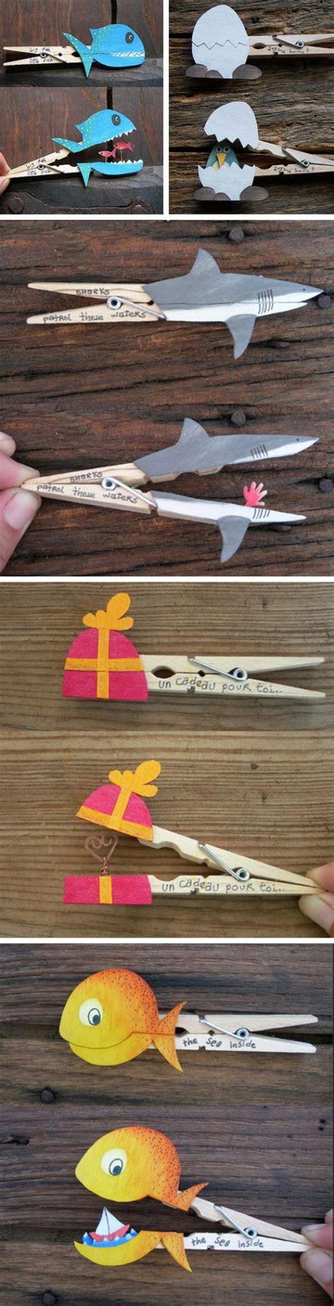Clothes Peg Crafts 18 Diy Summer Art Projects For Kids