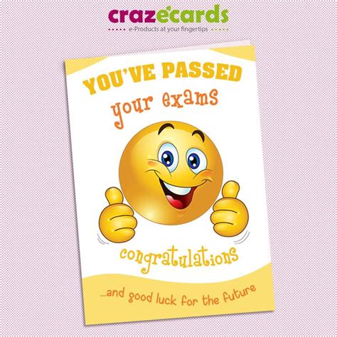 Exam Congratulations Card Exam Cards Congrats Card Congratulations Card