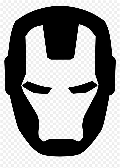 Avengers Transparent Black And White Iron Man Logo Avengers Logo
