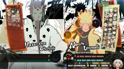Naruto Shippuden Ultimate Ninja Storm 4 All Characters And Costumes All