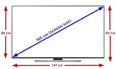 65 Inch Tv Dimensions How Wide Is A 65 Inch Tv Tab Tv