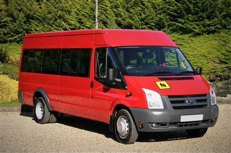Transit 17 Seat Minibus F7237 Red Kite Vehicle Consultants