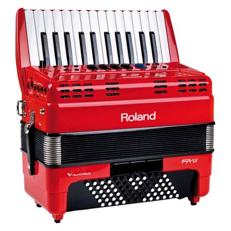 Roland Fr X Piano Type V Accordeon Rood Bijna Nieuw Gear Music