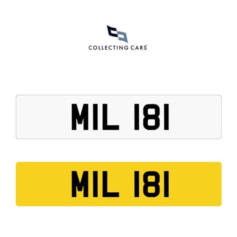 Mil 181 Number Plate For Sale By Auction In United Kingdom